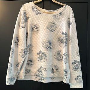 Rose Quilted Sweatshirt, worn a few times.